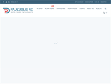 Tablet Screenshot of pauzuolis-rc.com